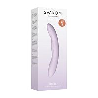 Selena Интерактивный вибромассажёр с поступательными движениями и нагревом