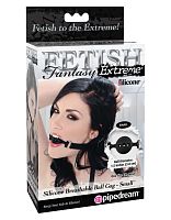 3697-01 PD / Силиконовый кляп с отверстиями для дыхания Silicone Breathable Ball Gag - Small