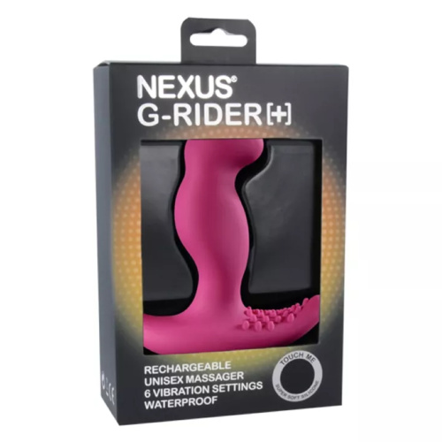 Массажер простаты и стимулятор G-точки NEXUS G-Rider Pink  фото 3