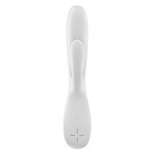 Вибратор rabbit перезаряжаемый белый E5-10 OVO фото 2