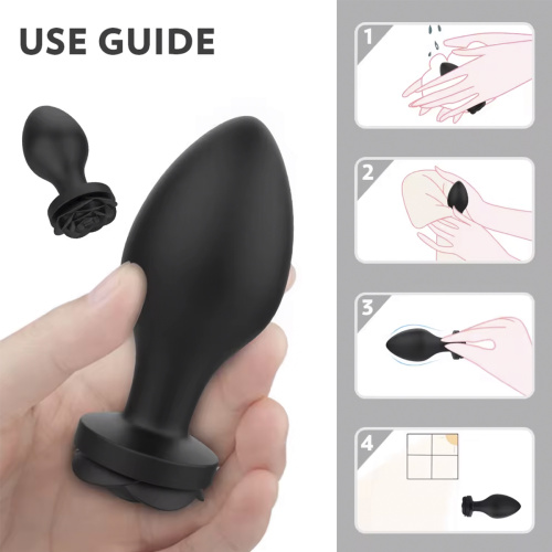 Набор силиконовых анальных пробок ROSA SHD-S375 фото 5