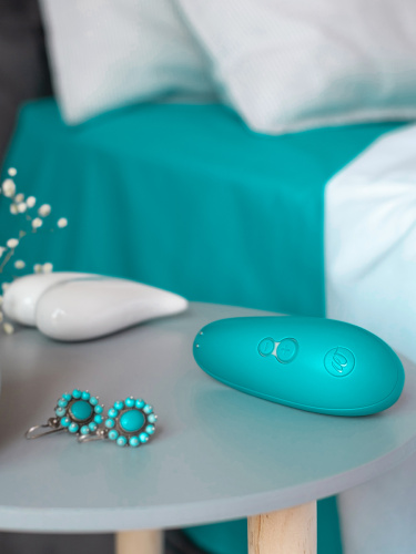 Бесконтактный стимулятор клитора "Womanizer Starlet 3" бирюзовый фото 8