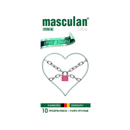 Презервативы Masculan Ultra 4, 10 шт ультра прочные