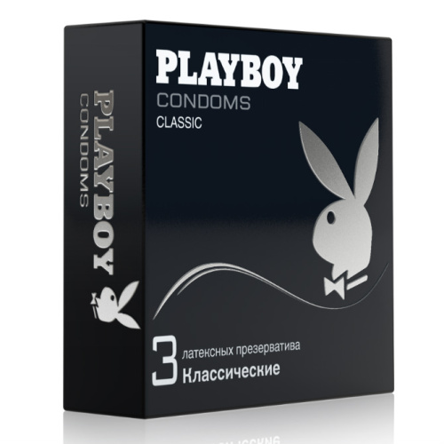 Презервативы Playboy Classic, 3 шт.