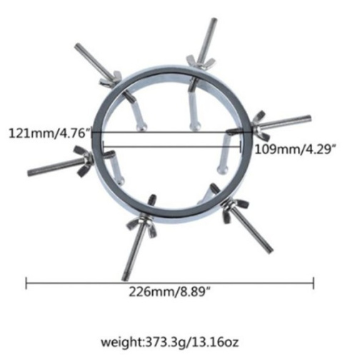 Металлический анальный-вагинальный расширитель,Фистинг  фото 49