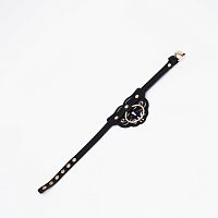 ЧОКЕР С КЛЕПКАМИ И ЗОЛОТОЙ ФУРНИТУРОЙ