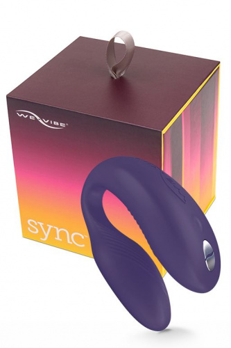 We-Vibe Вибратор для пар из силикона Sync 7.5 cм, фиолетовый фото 8