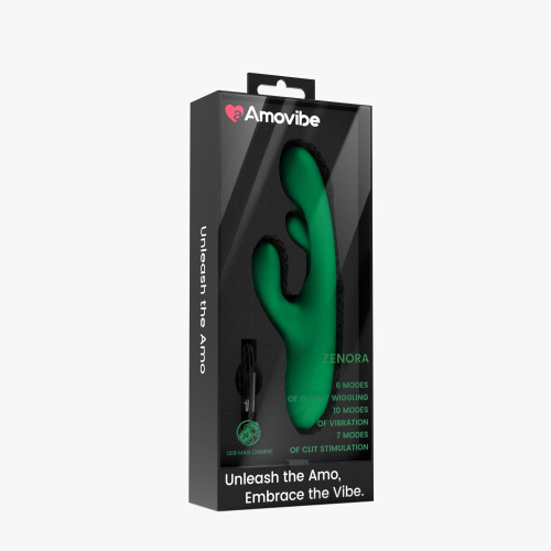 Инновационный вибратор кролик Zenora фото 2