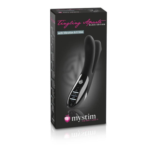 Tingling Apart eStim Vibrator Black Edition Электростимулятор мышц тазового дна фото 2