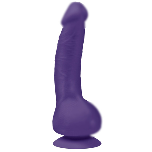 Gvibe Greal - Супер реалистичный вибратор из Bioskin, 22х3.7 см (фиолетовый) фото 2