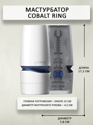 Aero Мастурбатор Cobalt Ring фото 4