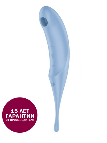 Satisfyer Twirling Pro Air Pulse Stimulator & Vibrator – Blue