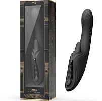 Вибратор Ares G-Spot Rabbit с функцией нагрева,черный