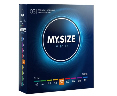 Презервативы My.Size Pro №3 размер 57