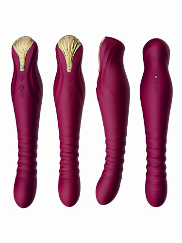 Универсальный вибратор KING,фиолетовый, Zalo фото 5