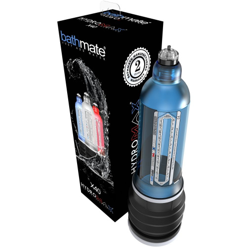 Гидропомпа Bathmate Hydromax9 aqua синяя фото 4