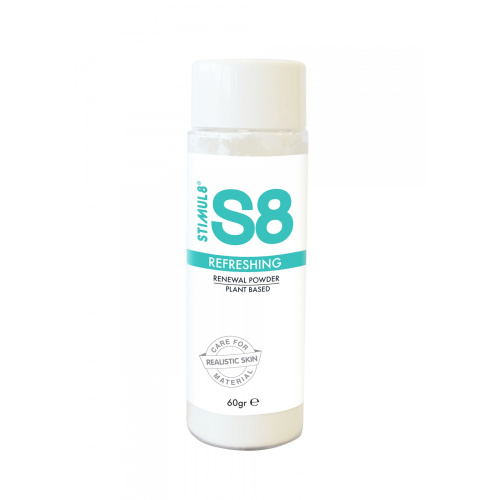 Пудра для ухода за секс игрушками из киберкожи S8 Renewal Powder 60 г 97431 фото 2