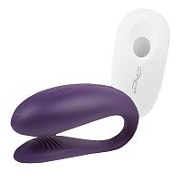 We-Vibe Вибратор для пар из силикона Unite 2.0 7.4 cм, фиолетовый