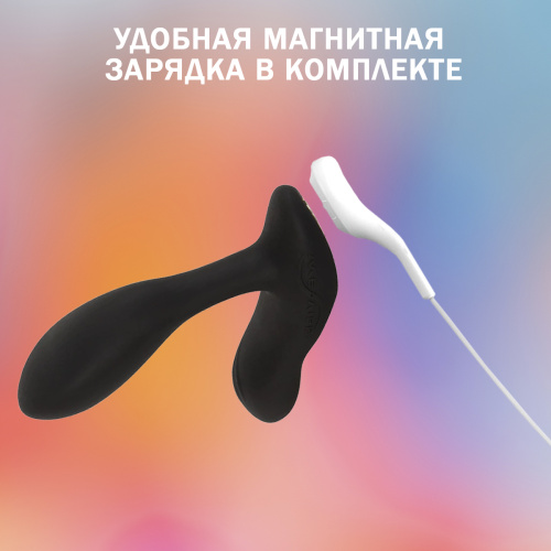 Вибратор We-Vibe Vector+ Черный SNVC2SG9 фото 5