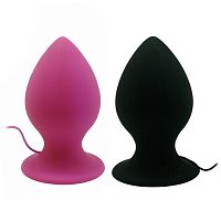 Анальная втулка с вибрацией, розовый