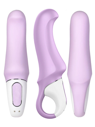 Satisfyer Вибратор из силикона Satisfyer Vibes Charming Smile 18.7 см, сиреневый фото 5