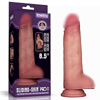 Фаллоимитатор 8.5'' Sliding Skin Pro II Dual Layer Silicone Dong 417102 LV