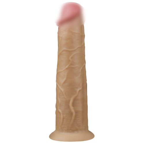 Фаллоимитатор 8.0'' Dual Layered Platinum Silicone Rotator 410210 LV
