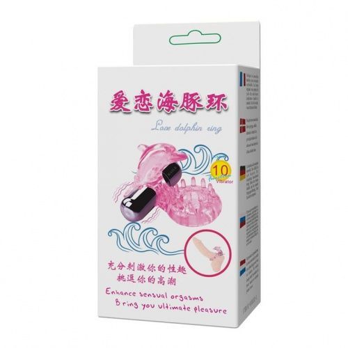 Кольцо с вибрацией, розовый, 010133-1 фото 9