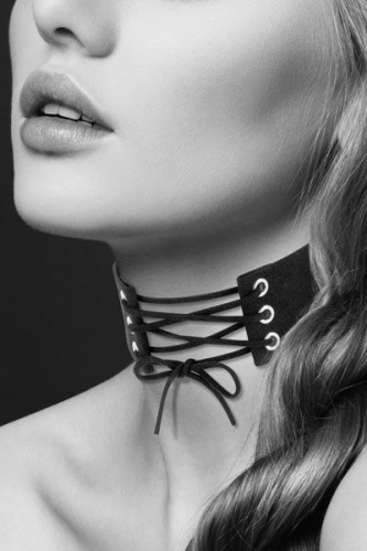 Чокер "Шнуровка" CHOKER LACET NOIR фото 3