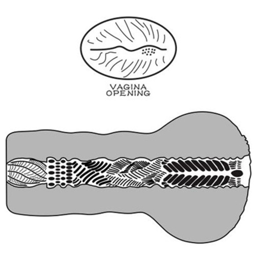 Мастурбатор интимной части инопланетного существа №1 351021 LV фото 6