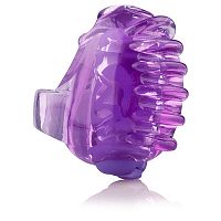 Пурпурный прозрачный стимулятор на палец