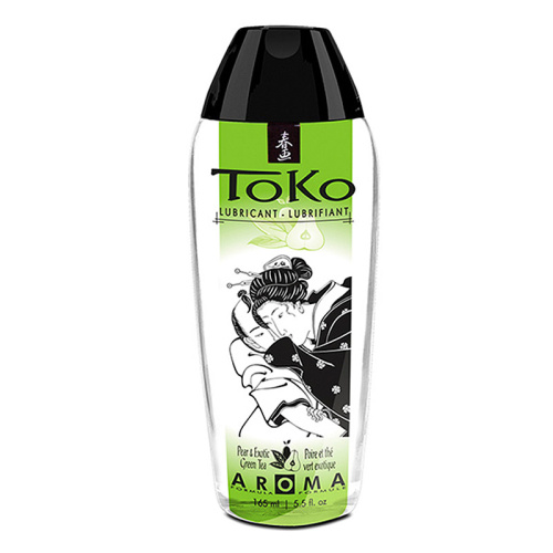Лубрикант на водной основе "Тoko Aroma", вкус зеленый чай-груша 165мл	
