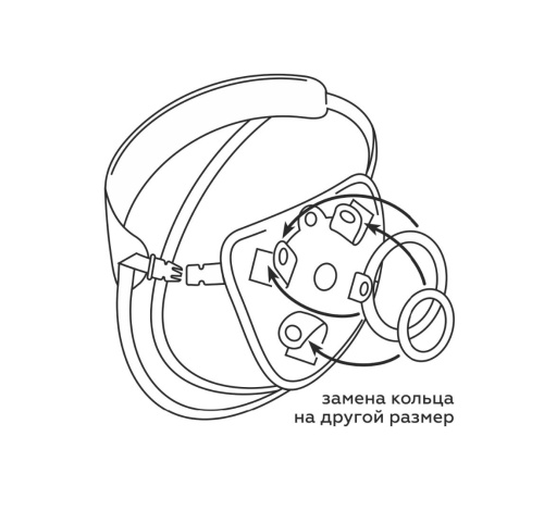 Пояс Harness UNI strap универсальный 060003 RU фото 8