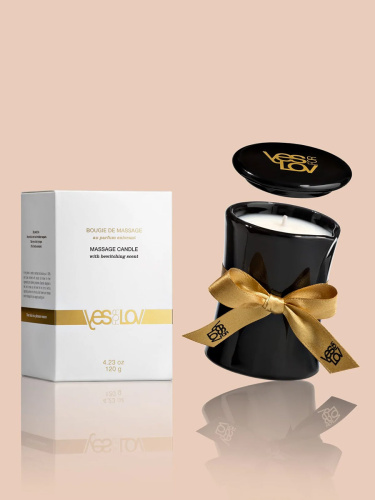 Массажная арома-свеча MASSAGE CANDLE WITH BEWITCHING SCENT,120мл фото 7