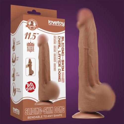 Фаллоимитатор реалистик King Size Dong Brown 317061 LV фото 8