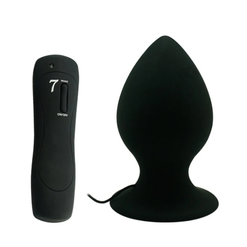 Анальная втулка с вибрацией, розовый фото 5