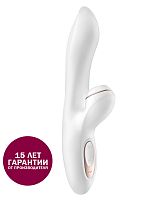 Вибромассажер с вакуумно-волновой клиторальной стимуляцией "Pro G-Spot Rabbit" 15504