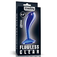 Анальная пробка синяя Flawless Clear Prostate Plug 6.0 310319 LV