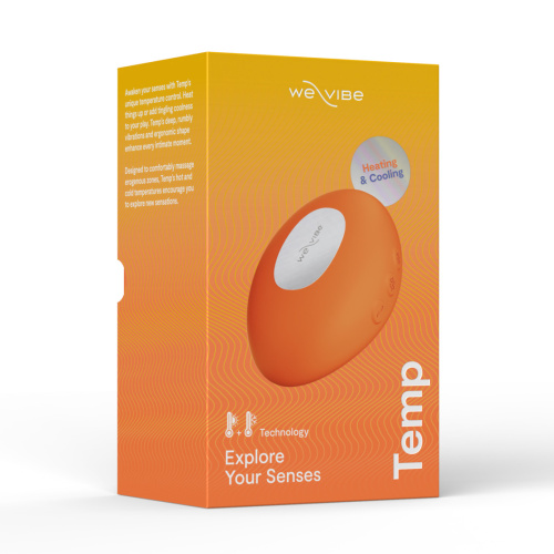 Вибратор We-Vibe Temp, оранжевый