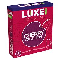 ПРЕЗЕРВАТИВЫ LUXE ROYAL CHERRY COLLECTION 3шт