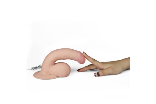 Вибратор реалистик с пультом The Ultra Soft Dude 1091 LV  фото 4