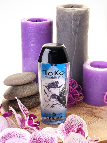 Лубрикант на водной основе "Тoko Aroma", вкус экзотик фрукты 165мл	 фото 7