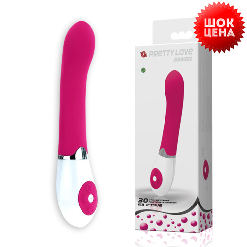 Вибромассажер для стимуляции точки G Daniel, розовый