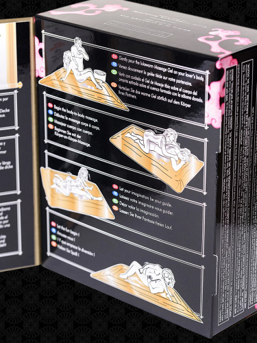 Массажный гель "Контактный восточный массаж. Шампанское-клубника" 2*225мл фото 4