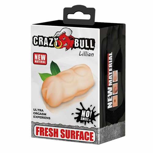 Мастурбатор вагина с реалистичным тоннелем Crazy Bull Lilian 009158U фото 4