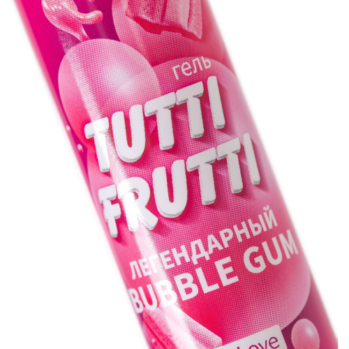 Интимный гель TUTTI-FRUTTI BUBBLE GUM 30 г фото 4