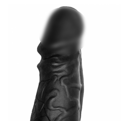 Фаллоимитатор-супергигант DESPOT черный 928000 RU фото 4