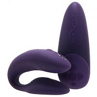 We-Vibe Вибратор для пар из силикона Chorus с пультом ДУ, purple