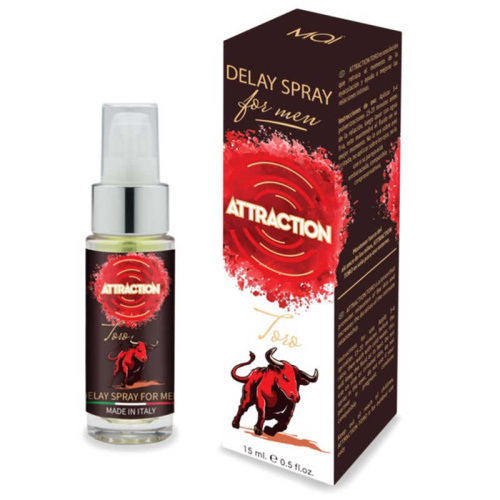 Пролонгирующий спрей для мужчин Retarding Spray Attraction Toro - 15 мл