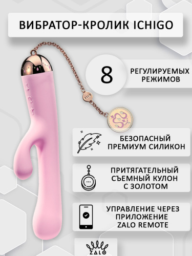 Вибратор, "Ichigo", Лаванда, Zalo фото 2